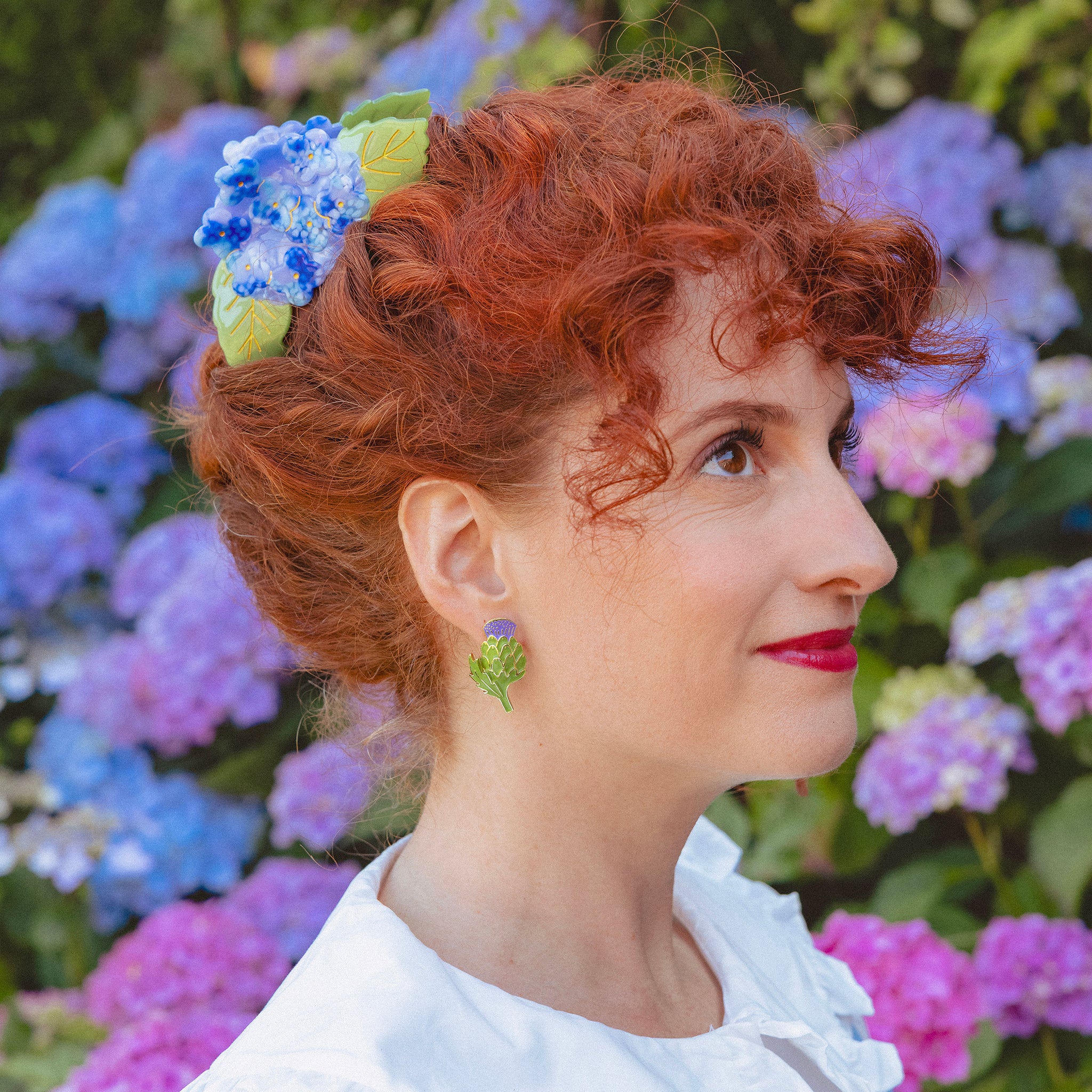 Boucles d'oreilles Artichaut - Image 3