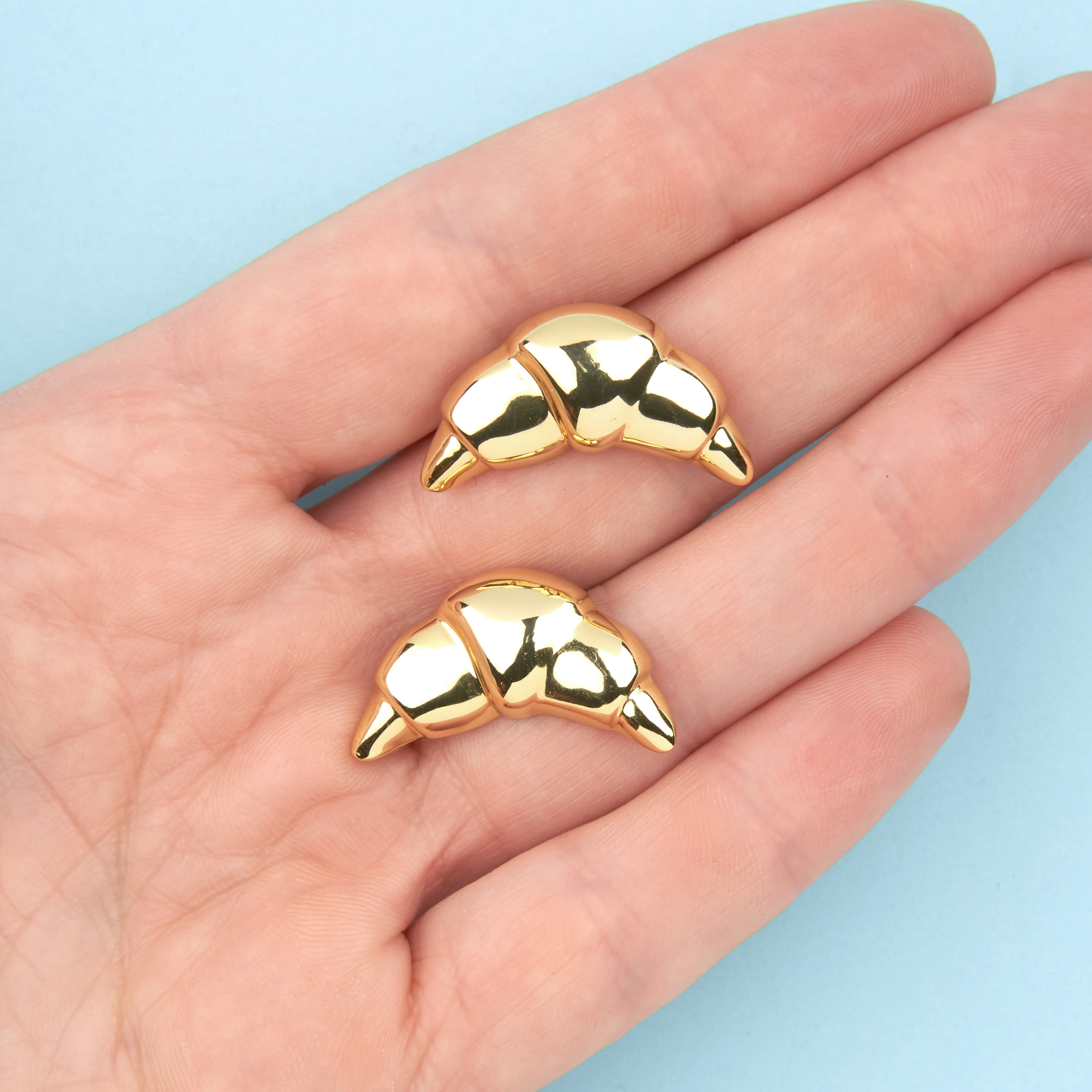 Boucles d'oreilles Croissant - Image 3