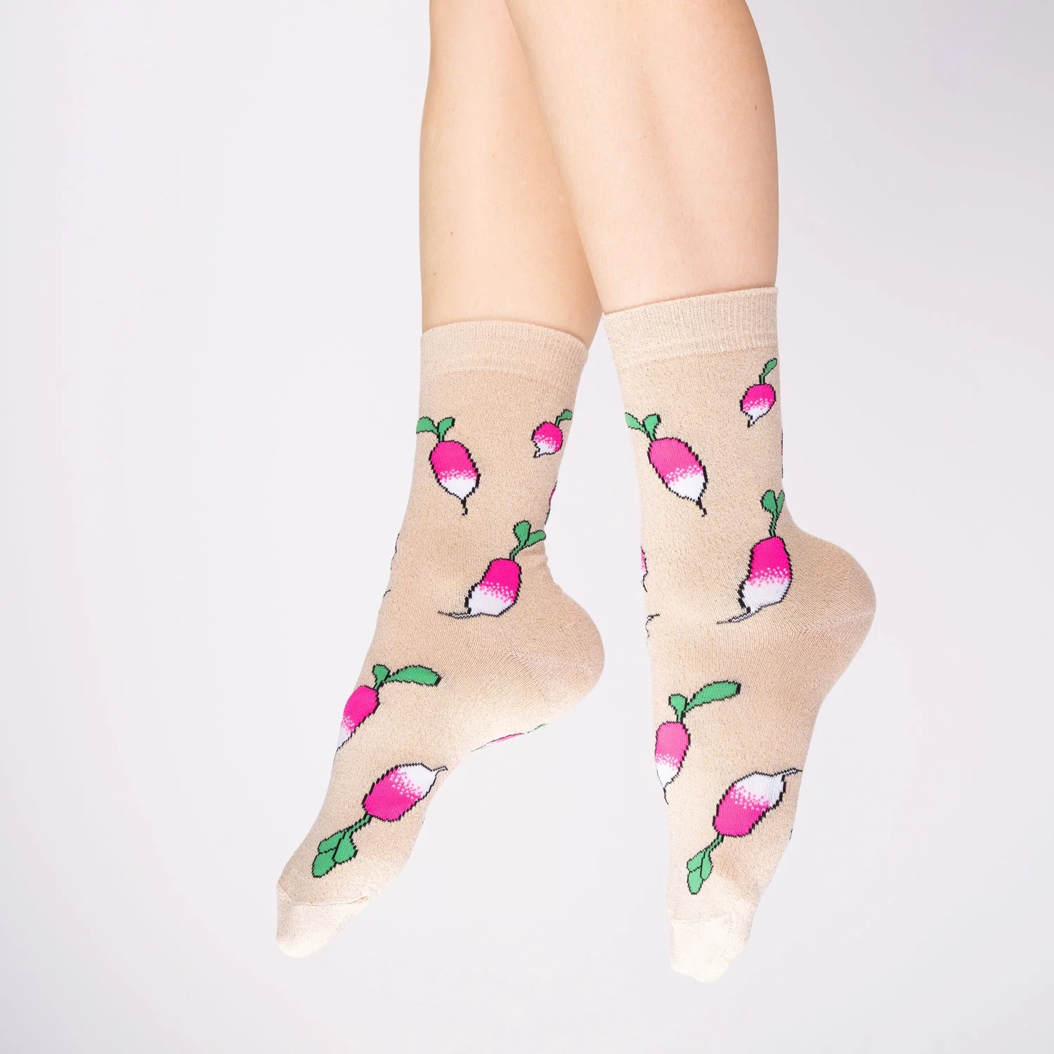 Chaussettes à paillettes Radis - Image 4