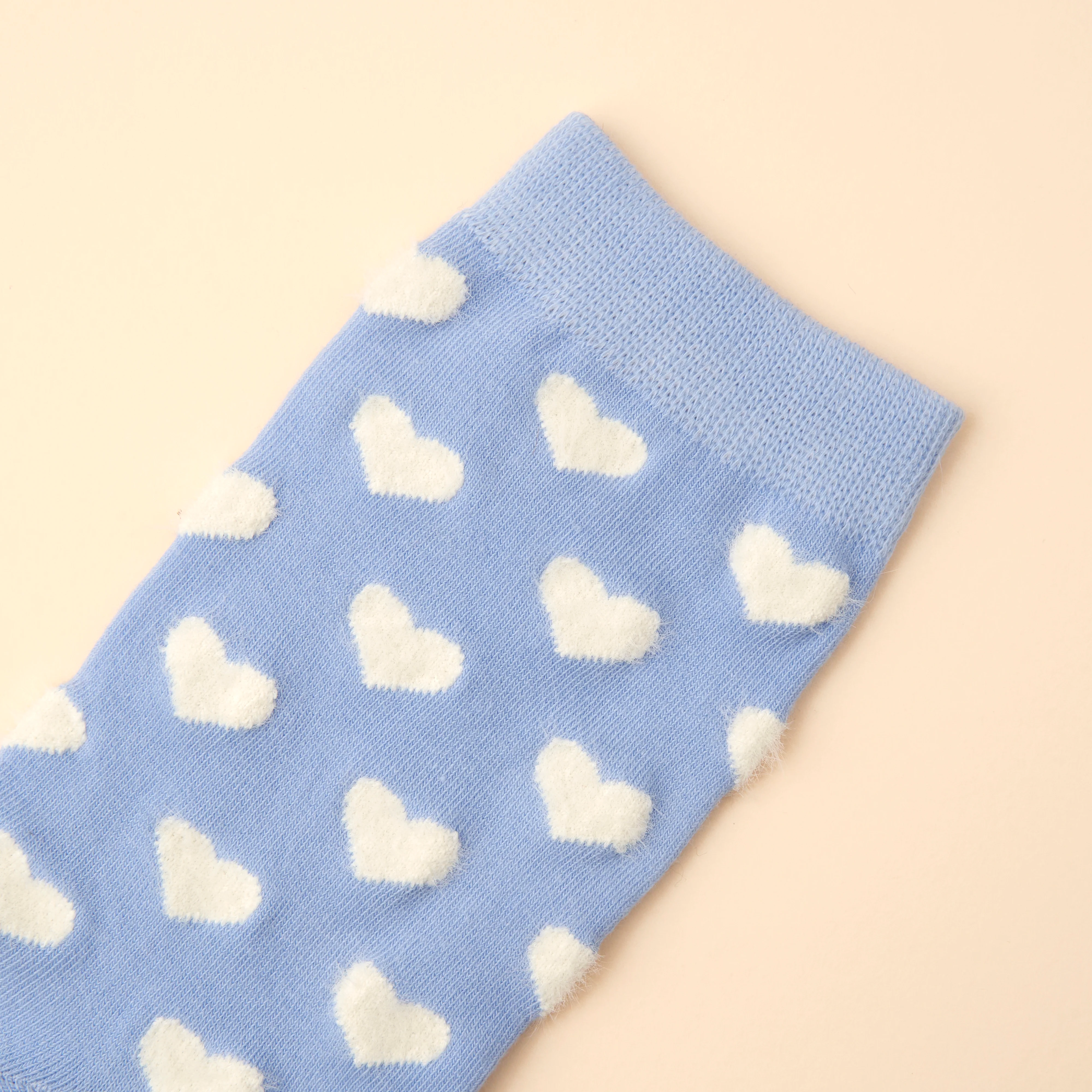 Chaussettes Coeur Blanc - Image 3