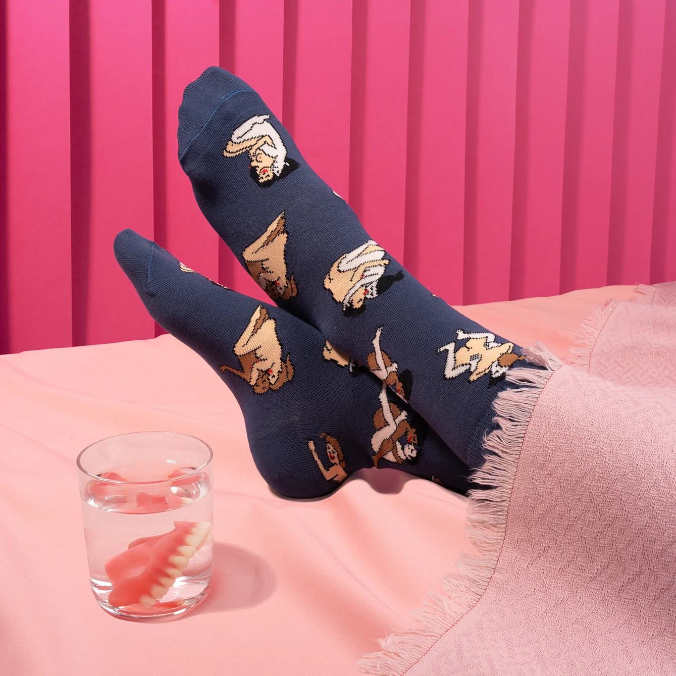 Chaussettes Kamasutra - Couples Heteros - Bleu - Image 4