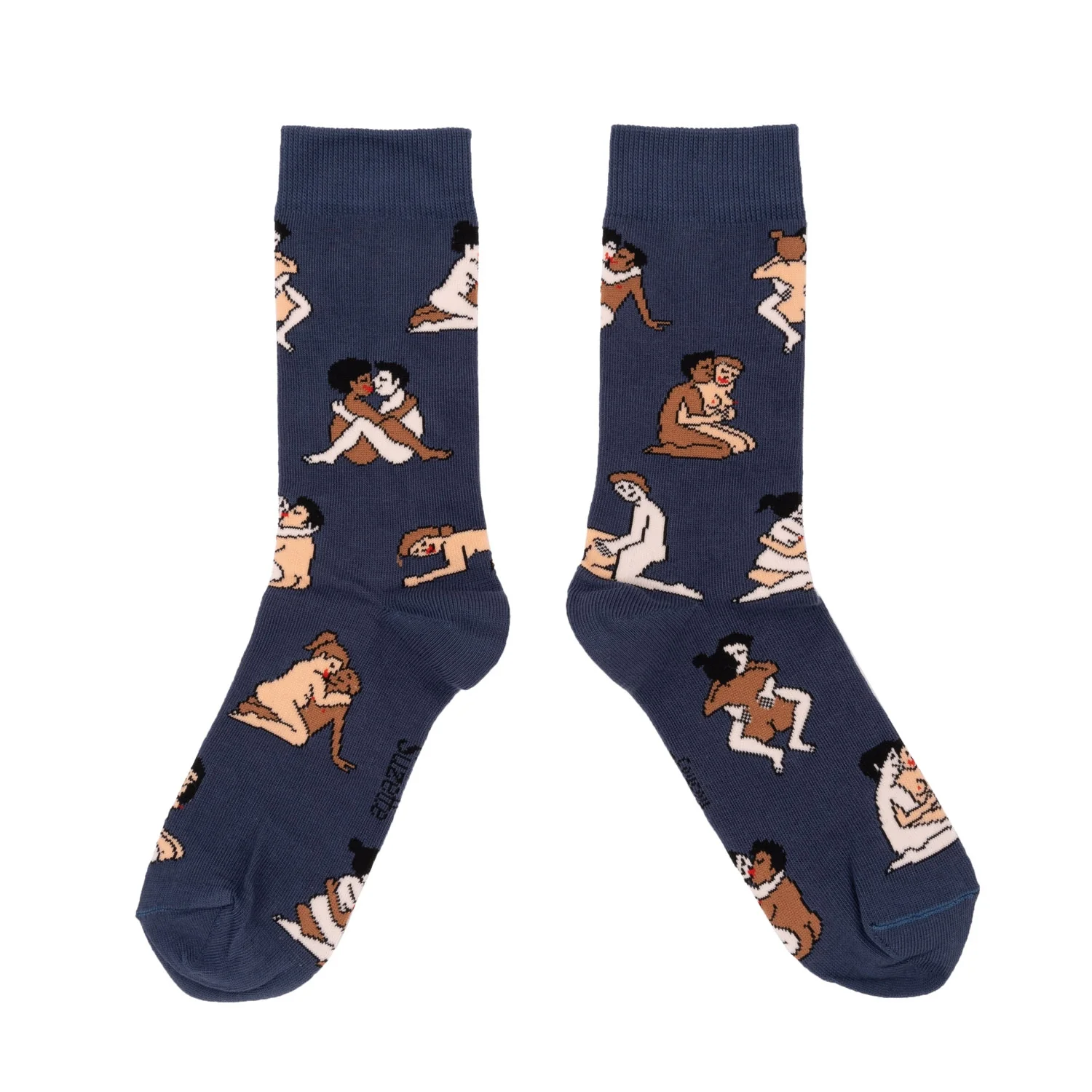 Chaussettes Kamasutra - Couples Heteros - Bleu - Image 6