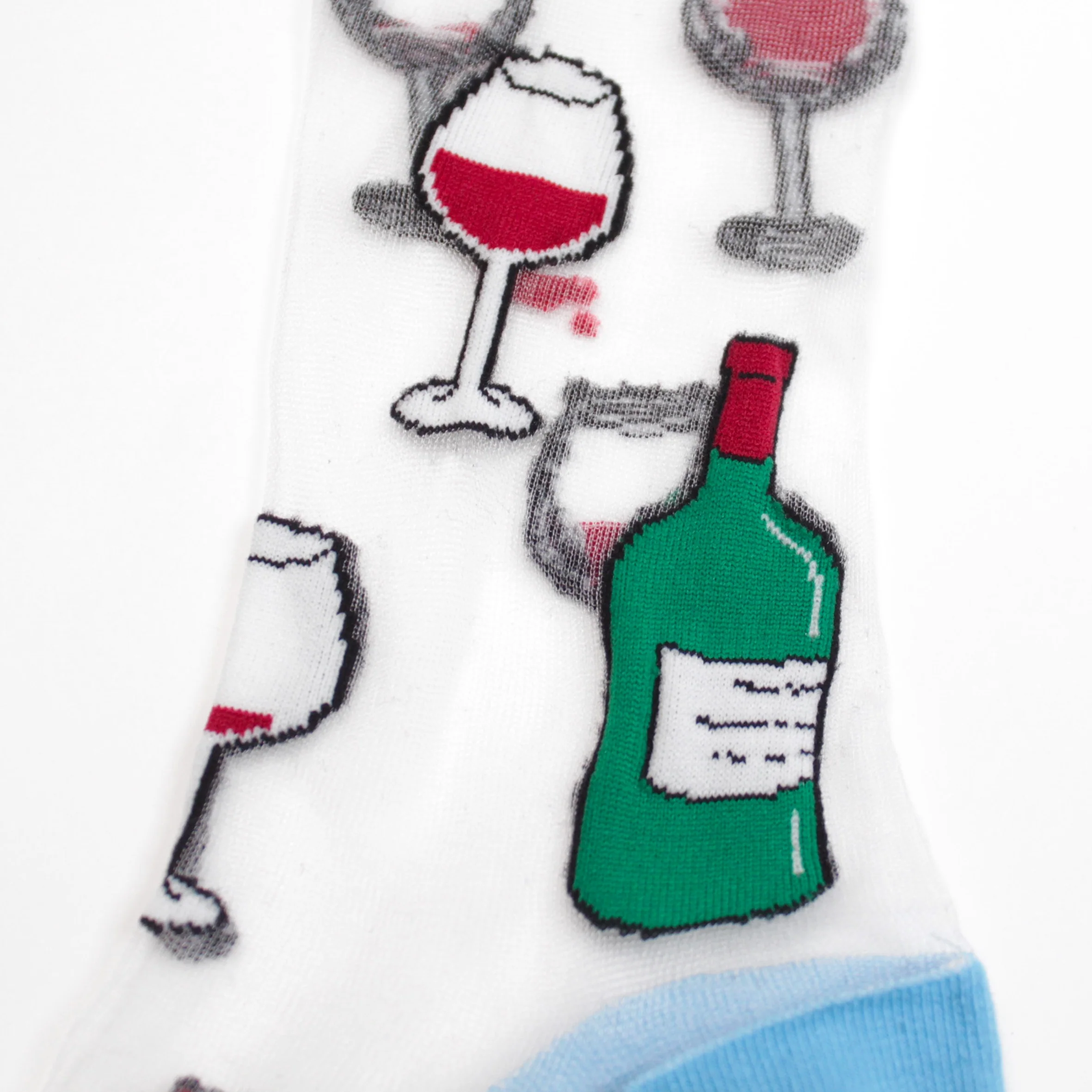 Chaussettes transparentes Tchin-Tchin - Image 4