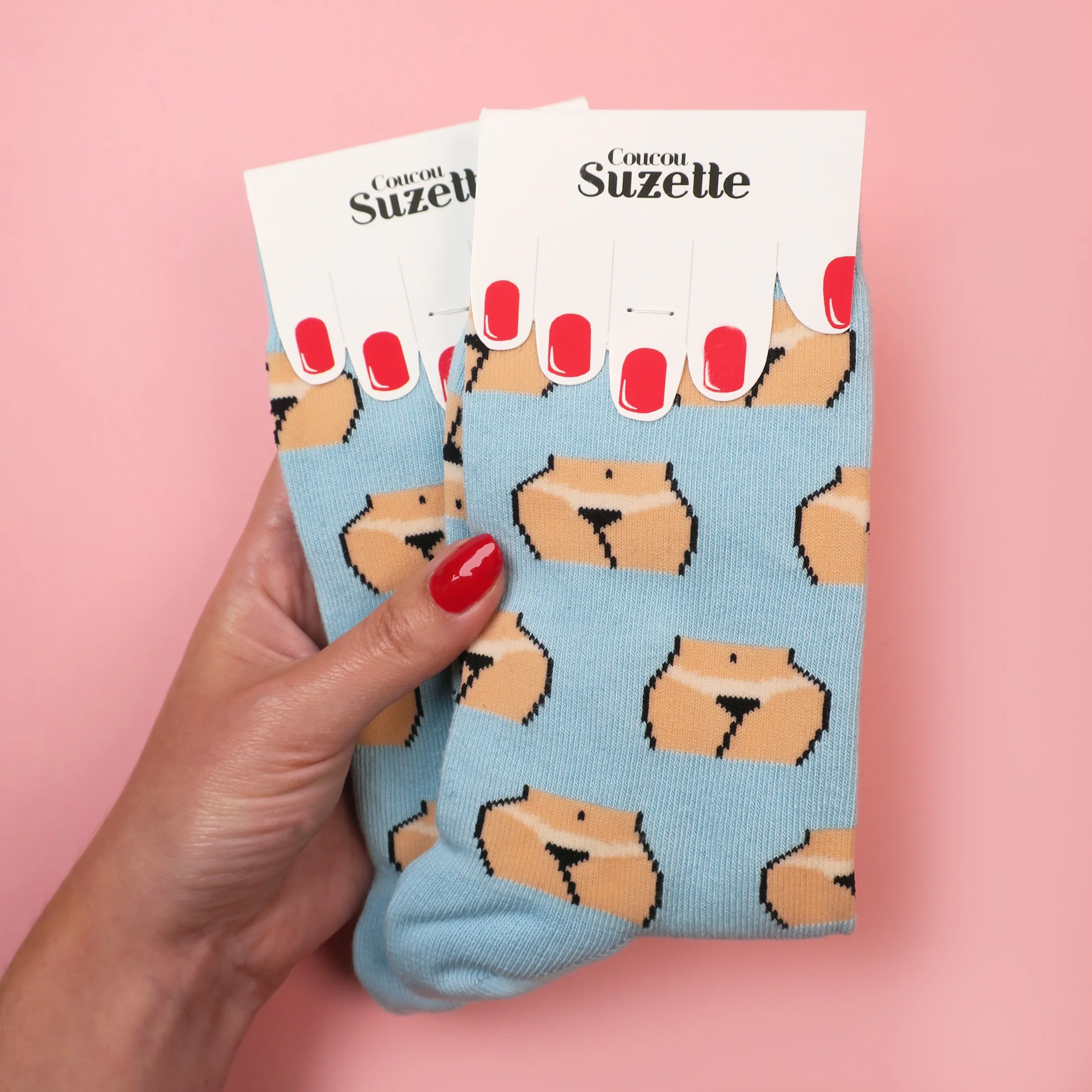 Chaussettes Zezette - Blanc - Image 3