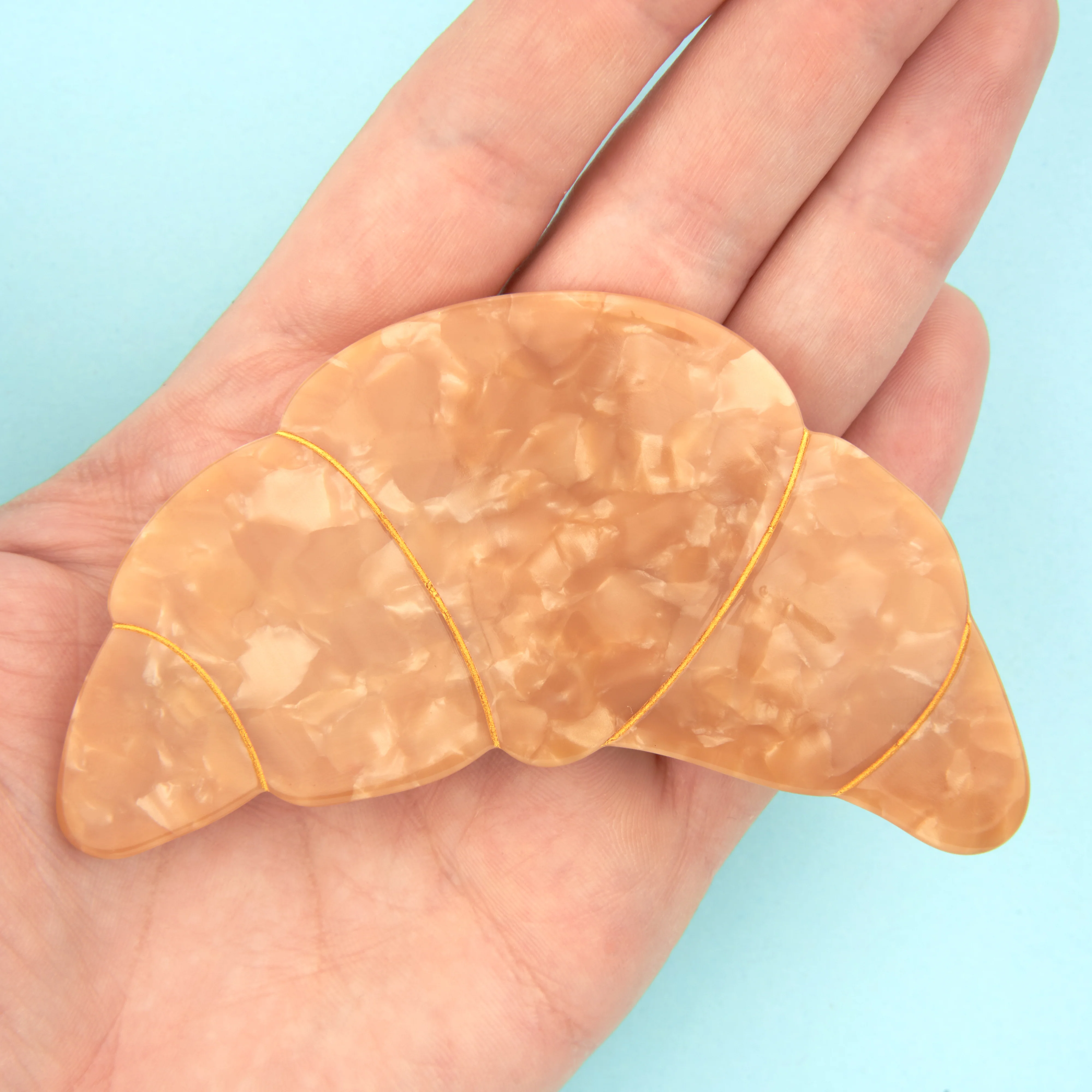 French barrette Croissant - Image 4