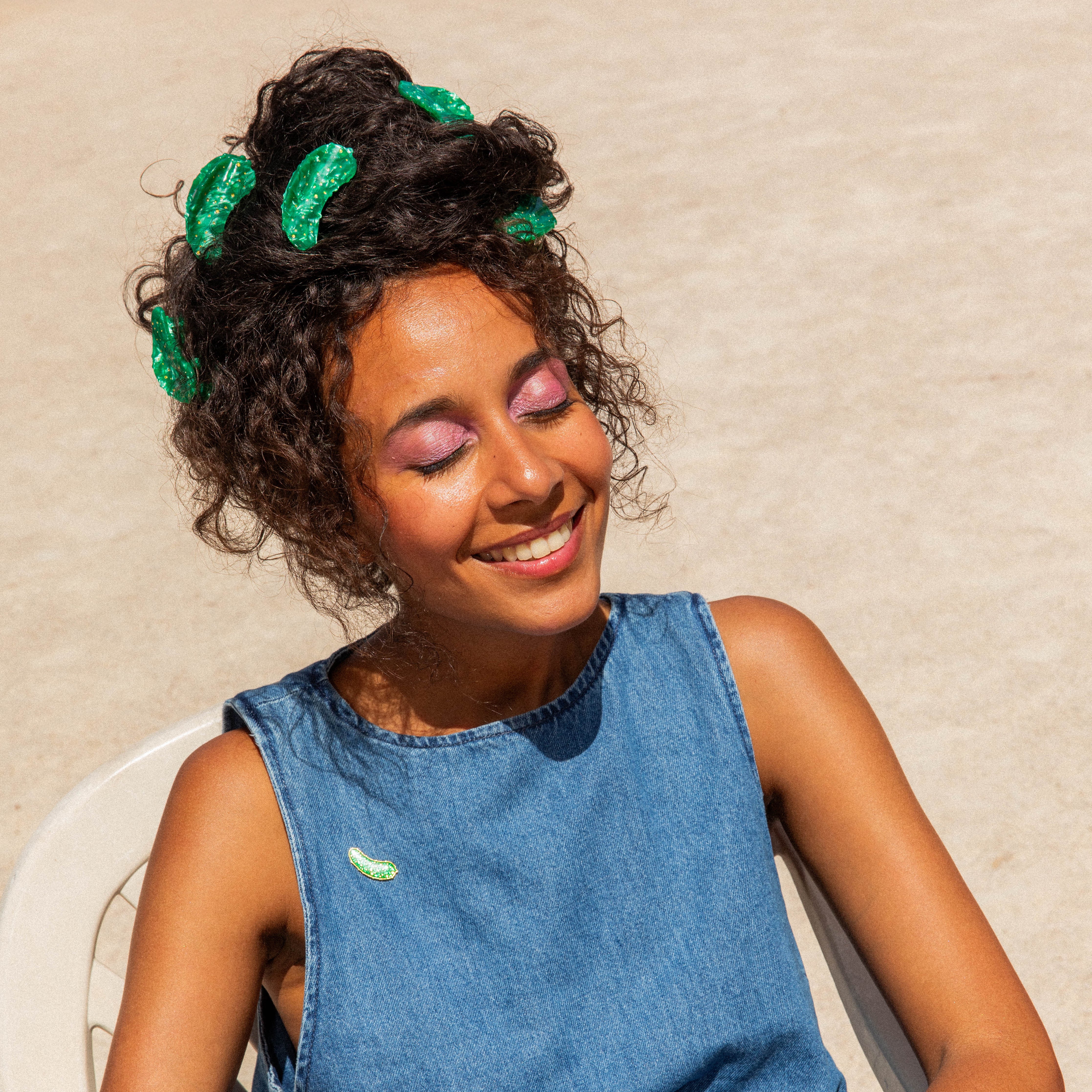 Mini pince à cheveux Cornichon - Image 6