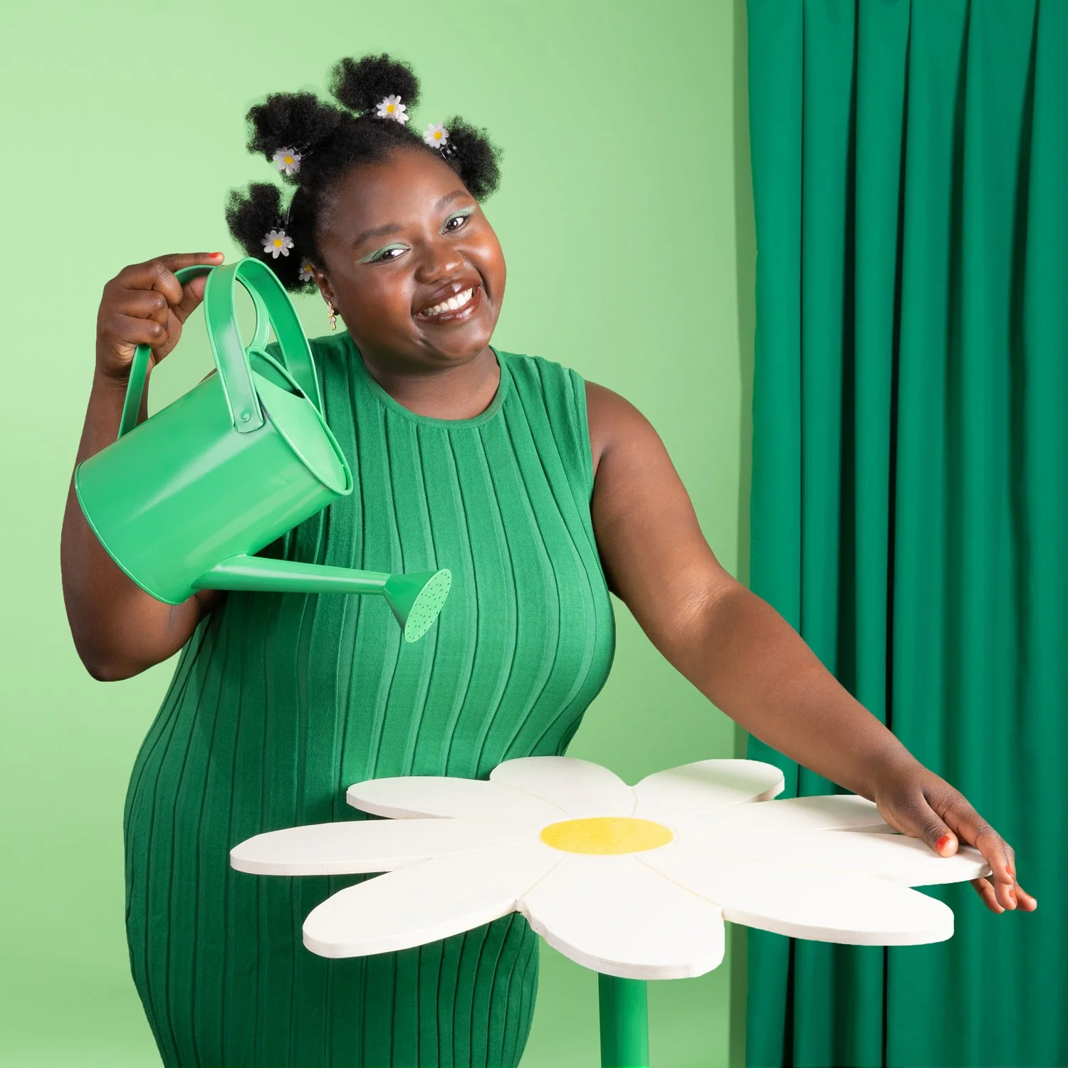 Mini pince à cheveux Pâquerette - Image 2