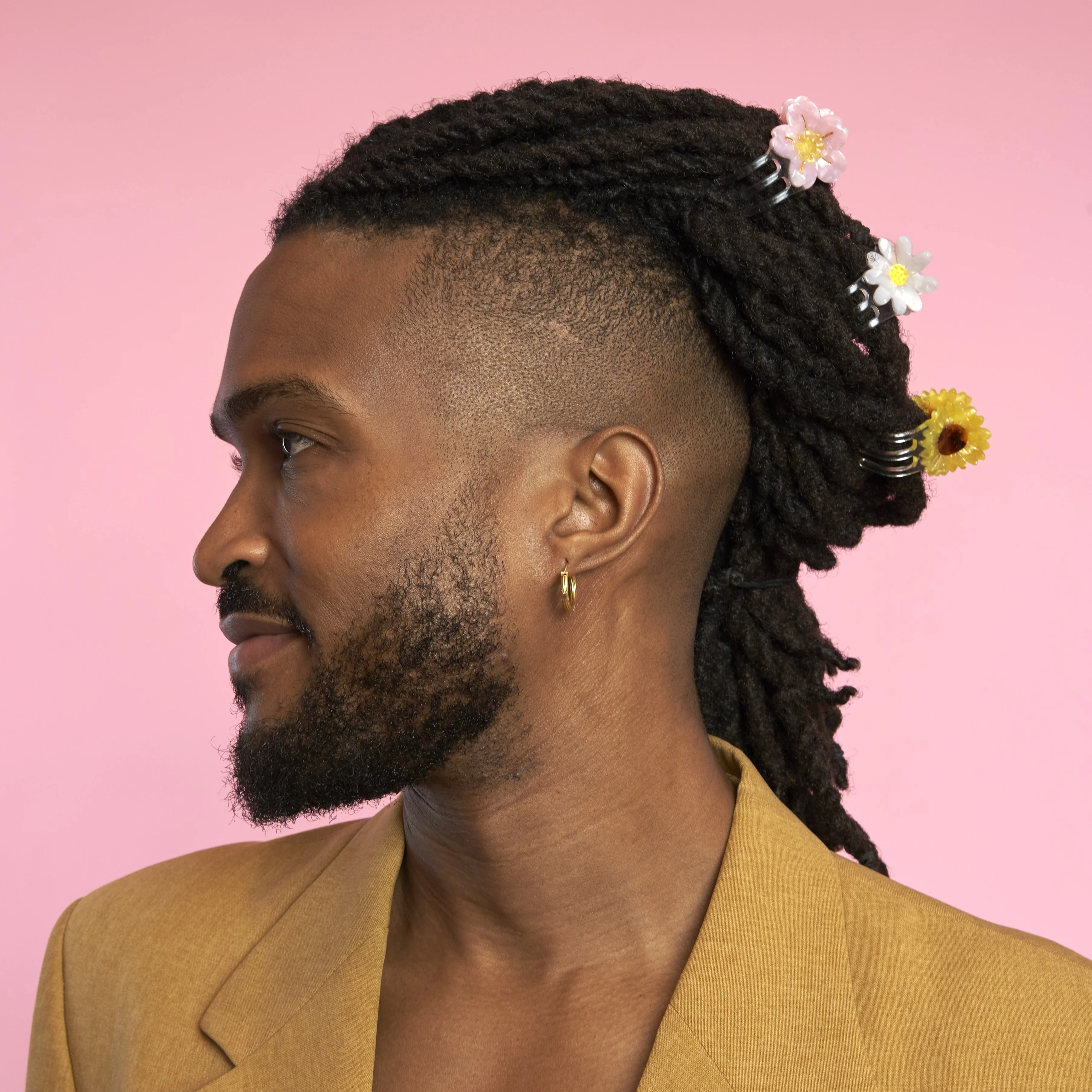 Mini pince à cheveux Pâquerette - Image 4