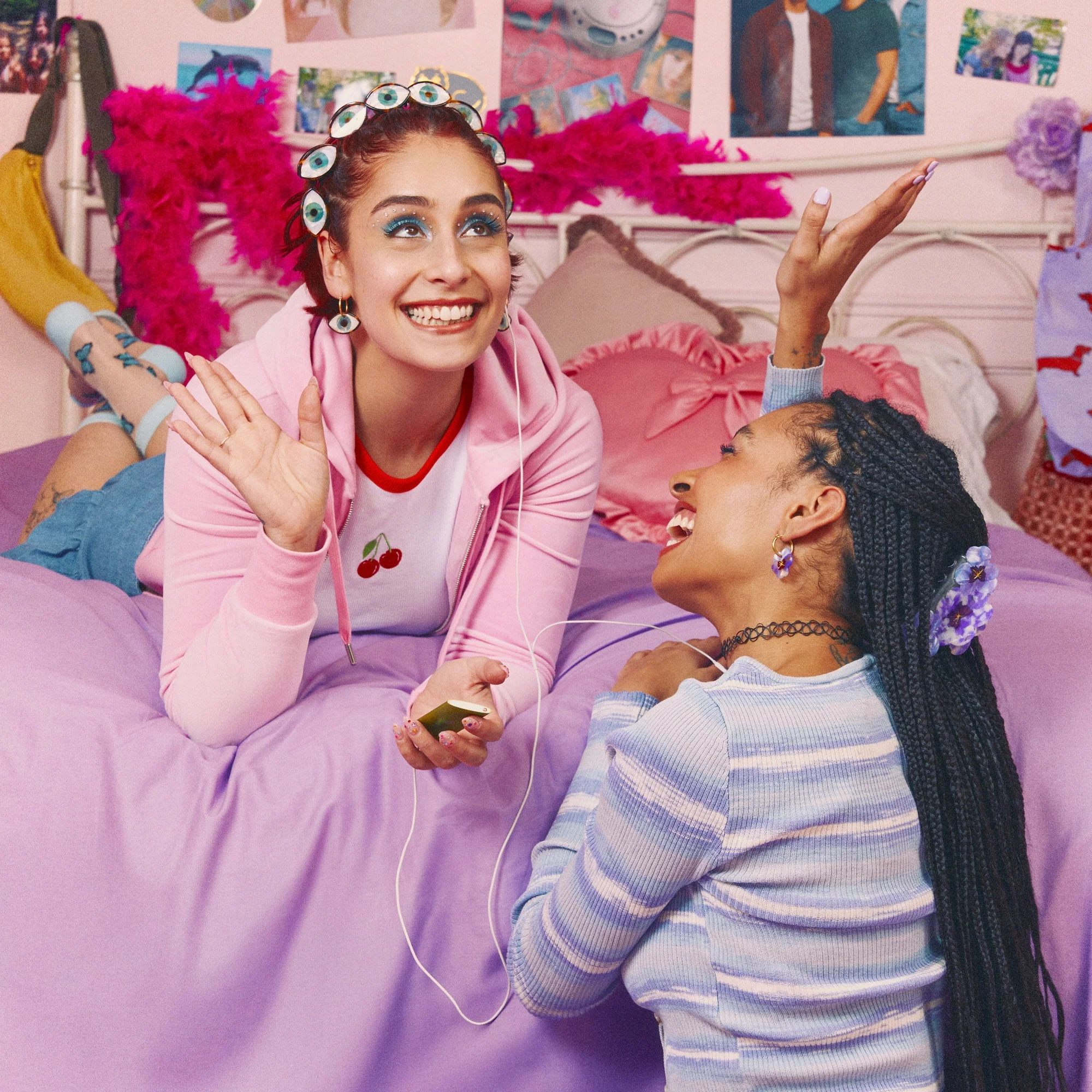 Mini pince à cheveux Oeil Bleu - Image 6