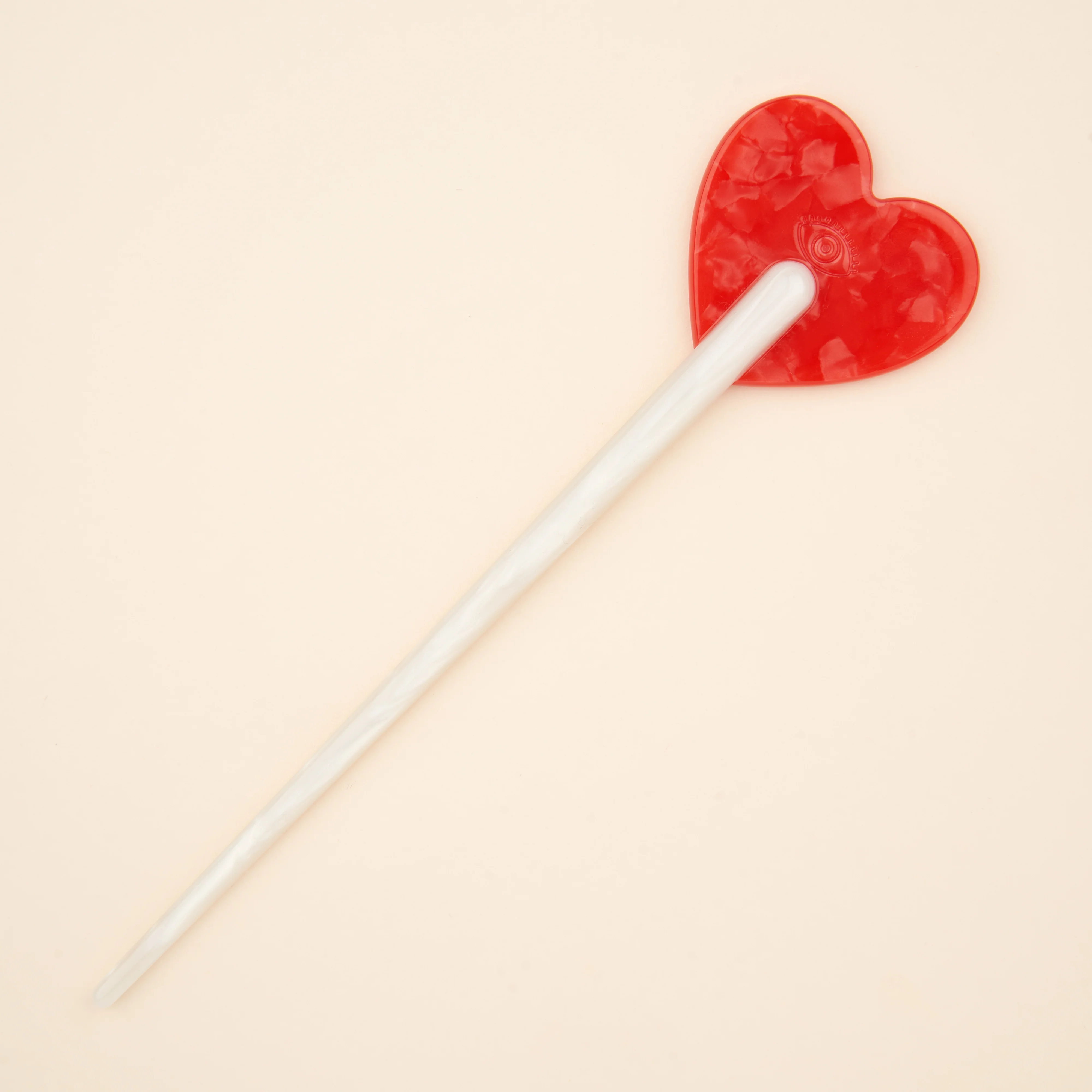 Pic Ă cheveux Sucette Coeur - Image 6