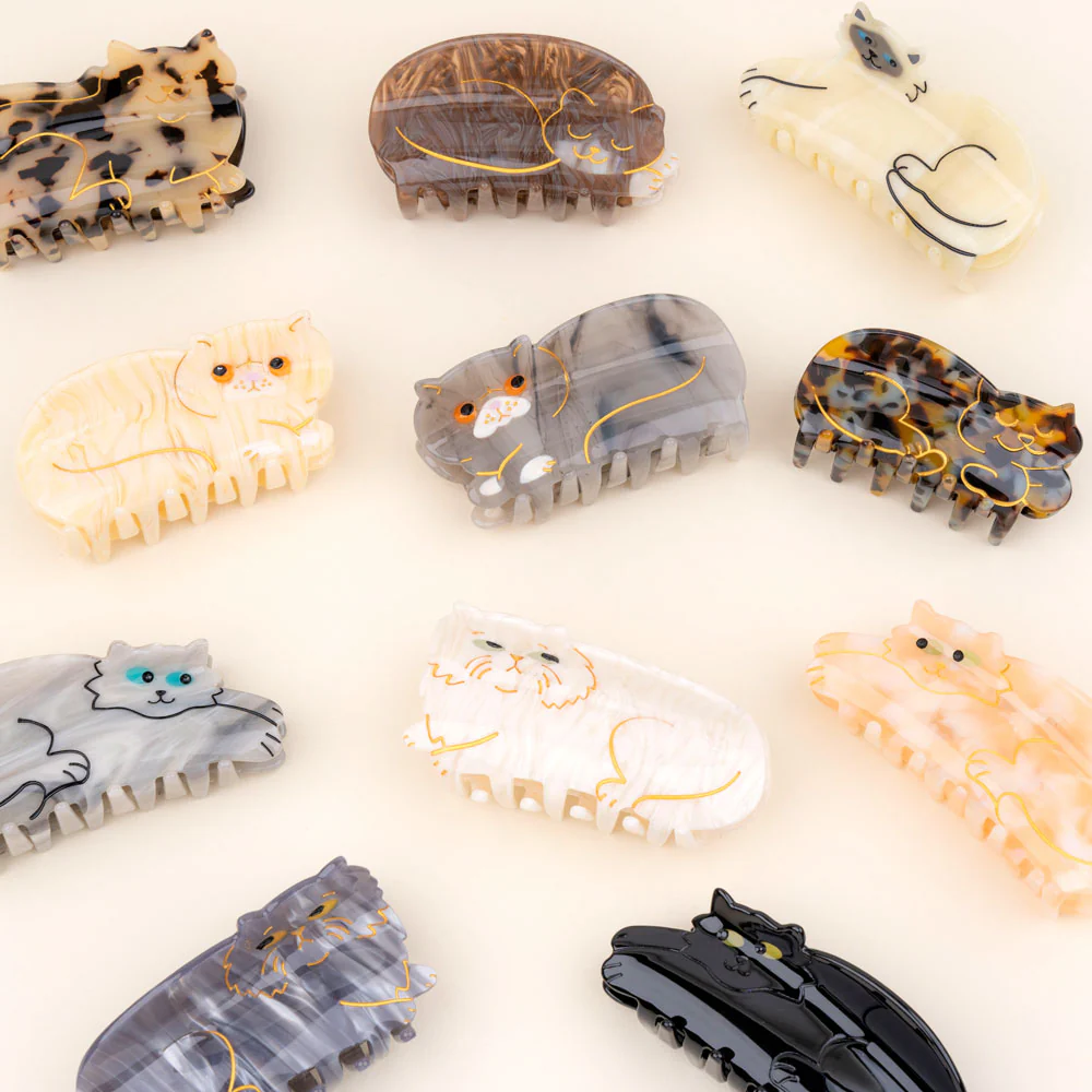 Pince à cheveux Chat Roux - Image 6