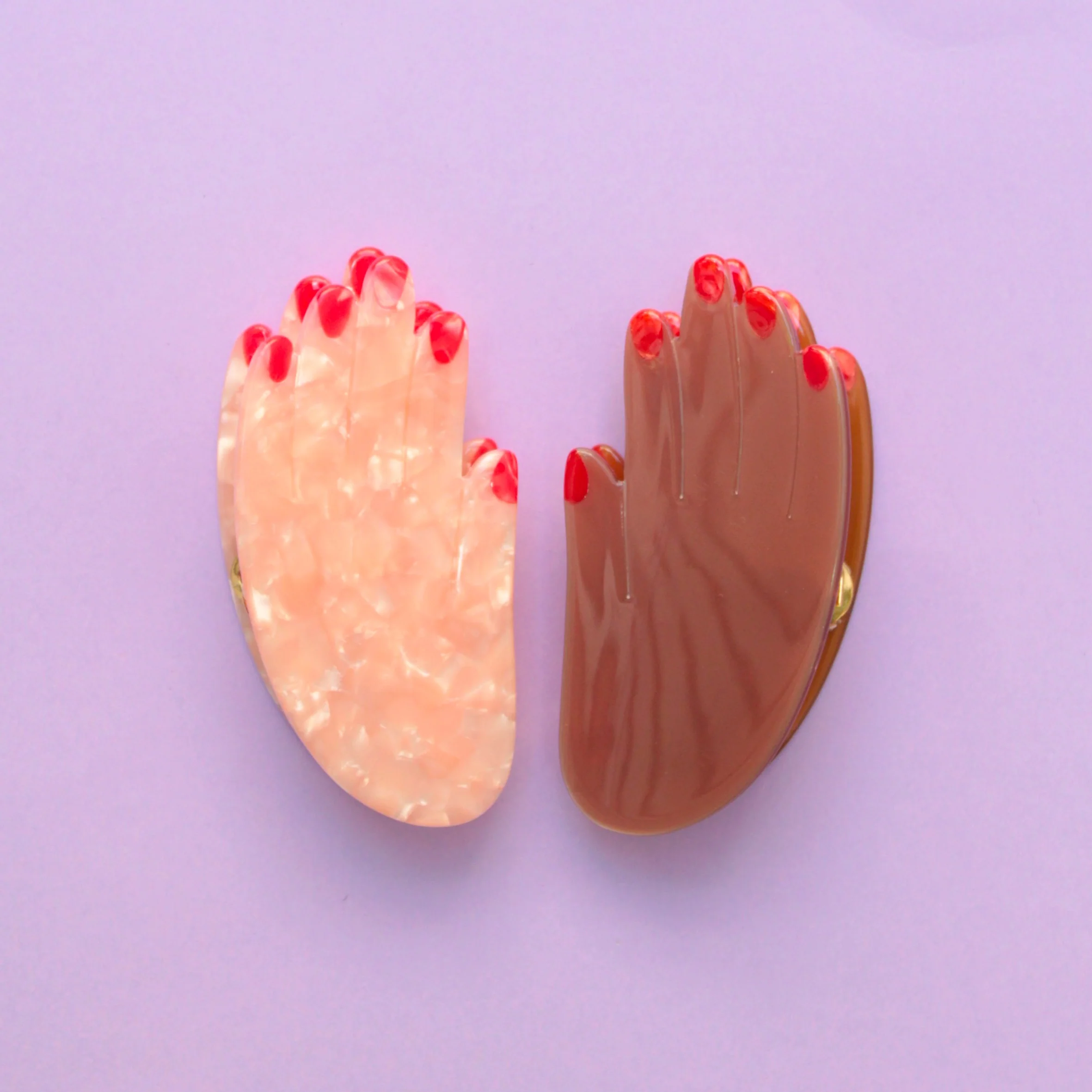 Pince à cheveux Main - Noir - Image 3