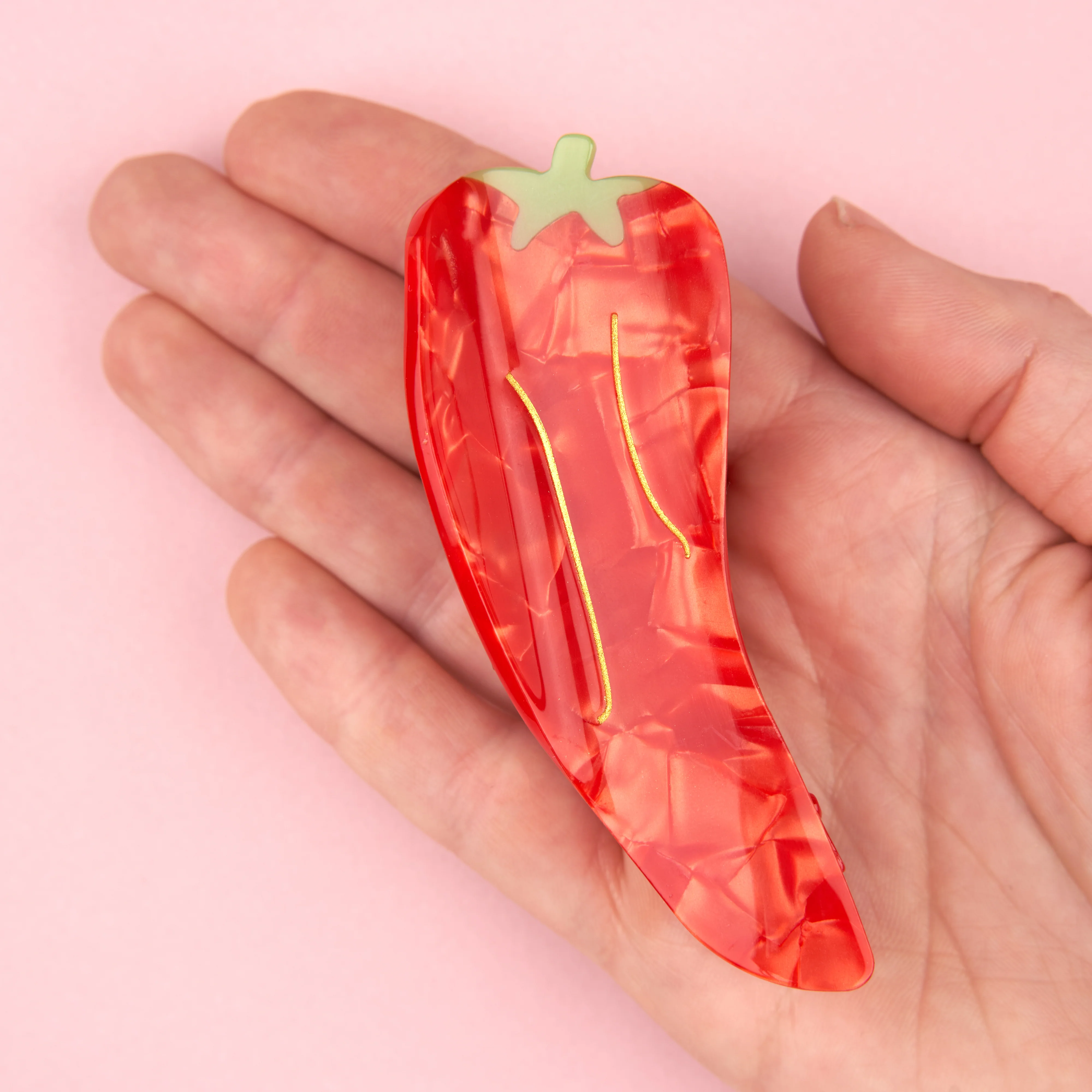 Pince à cheveux Piment - Image 2