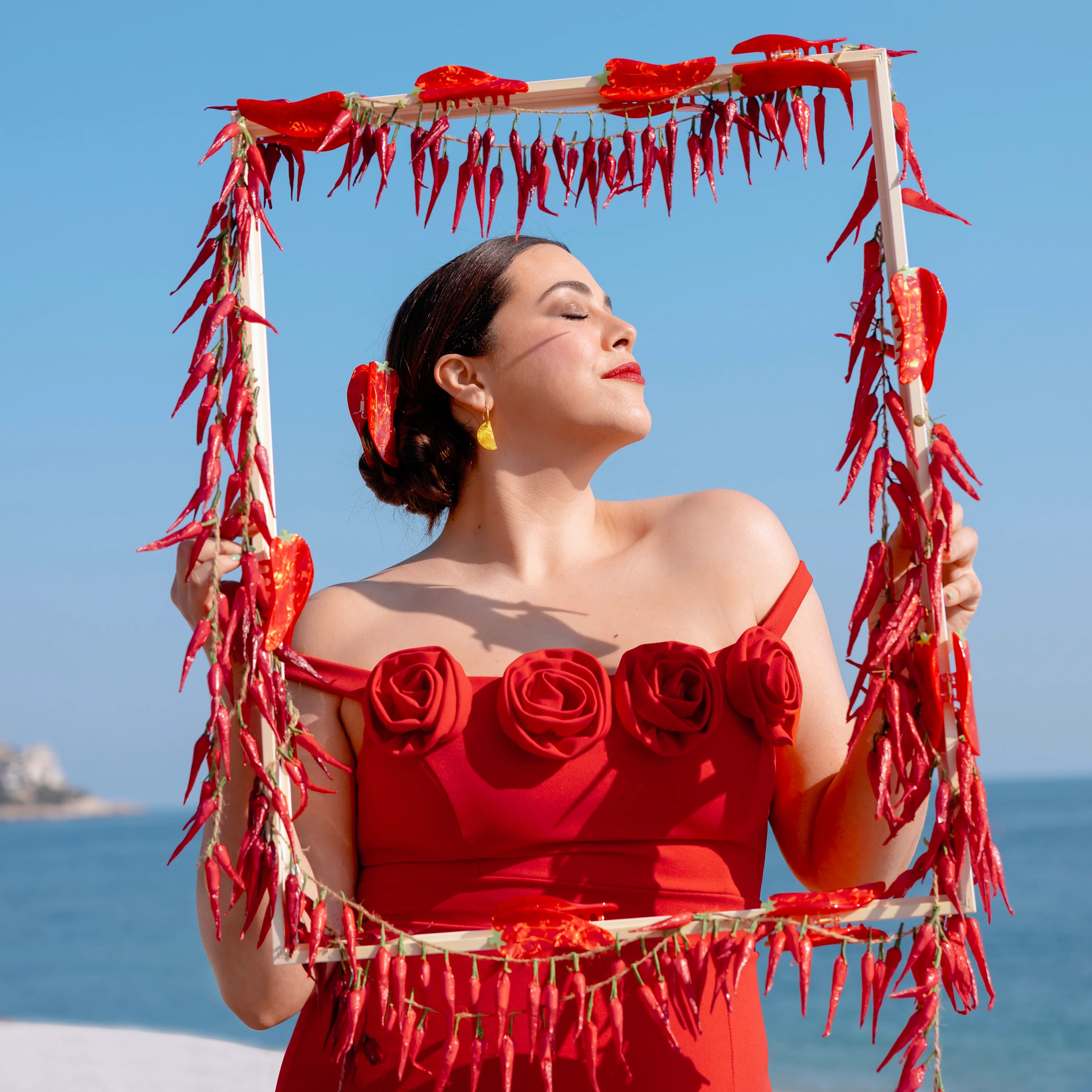 Pince à cheveux Piment - Image 3