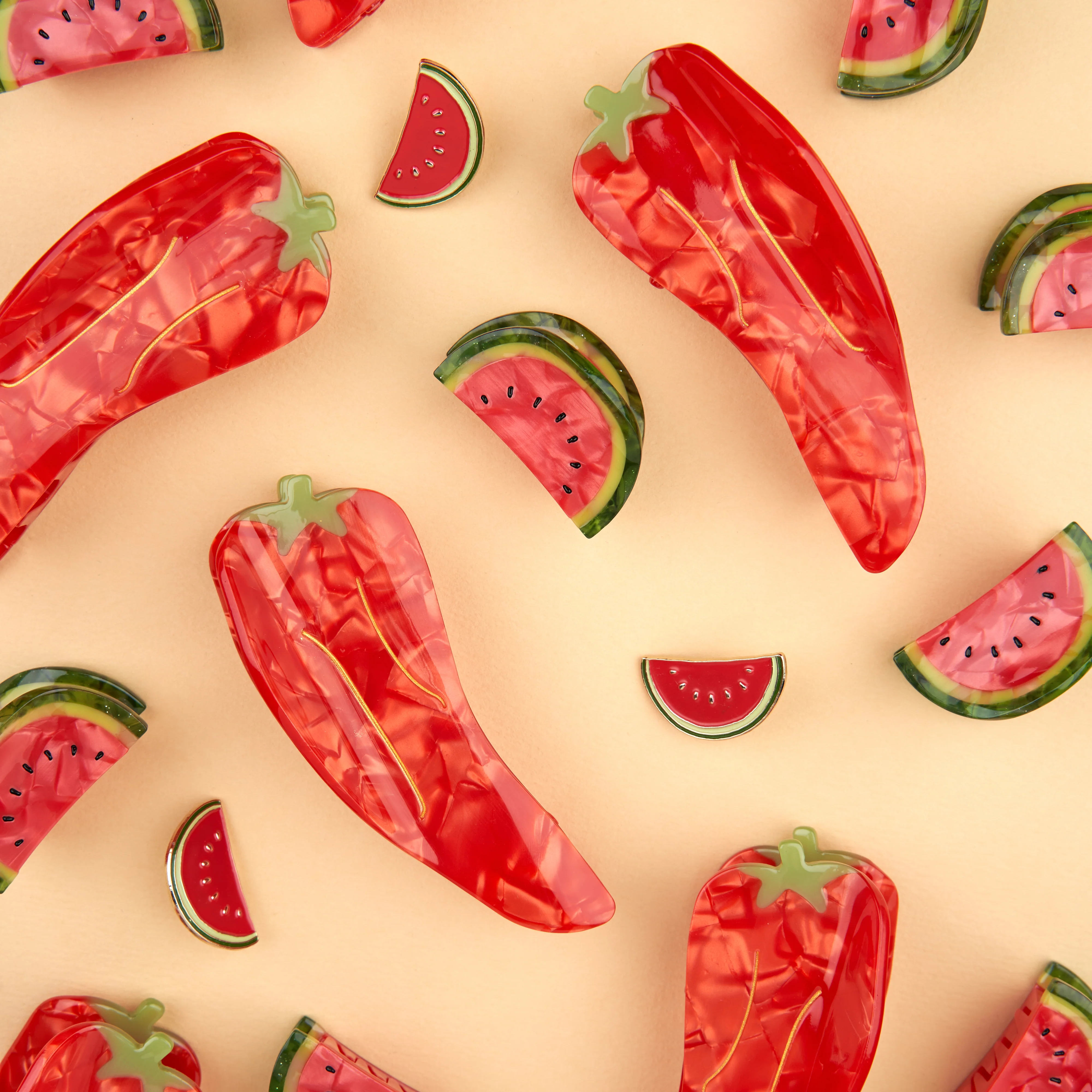 Pince à cheveux Piment - Image 8