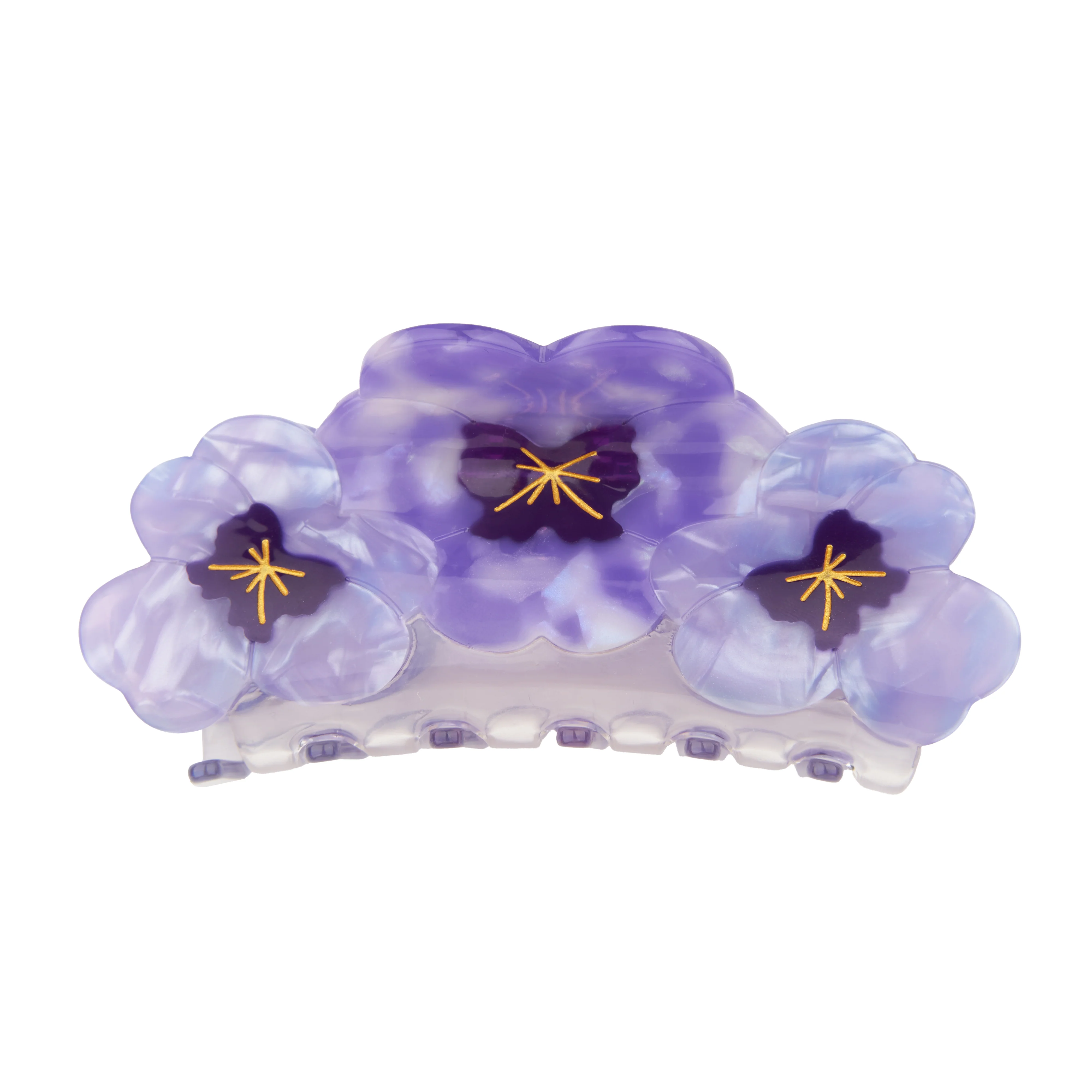 Pince à cheveux Trio Pensées - Image 8