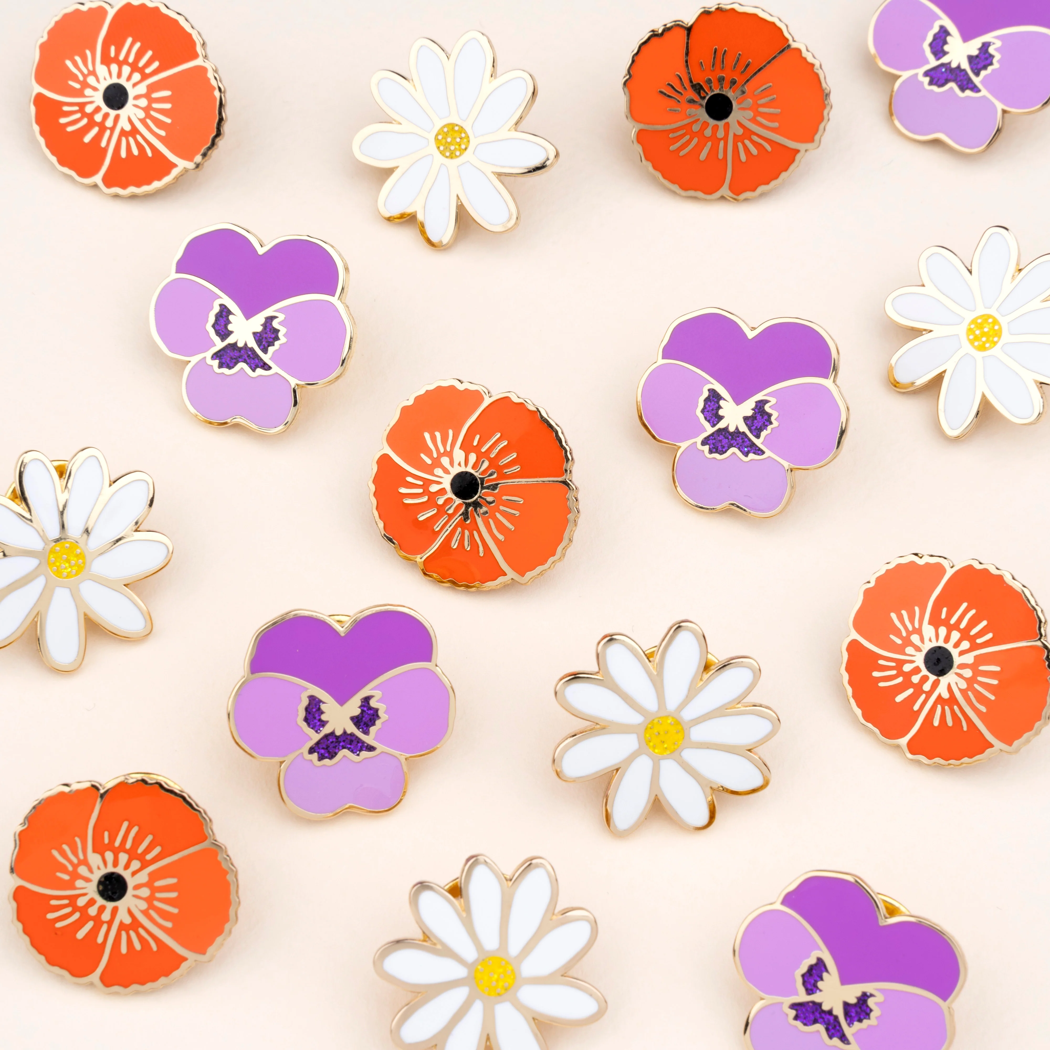 Pin's Coquelicot - Image 3