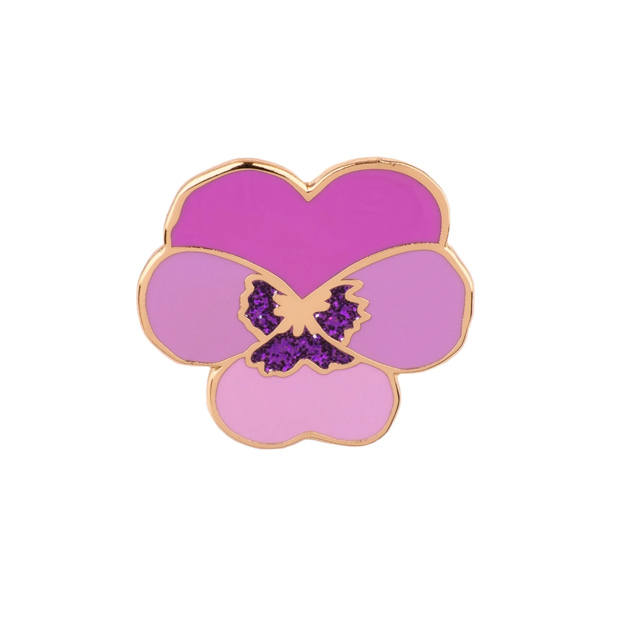 Pin's Pensée Mauve - Image 4