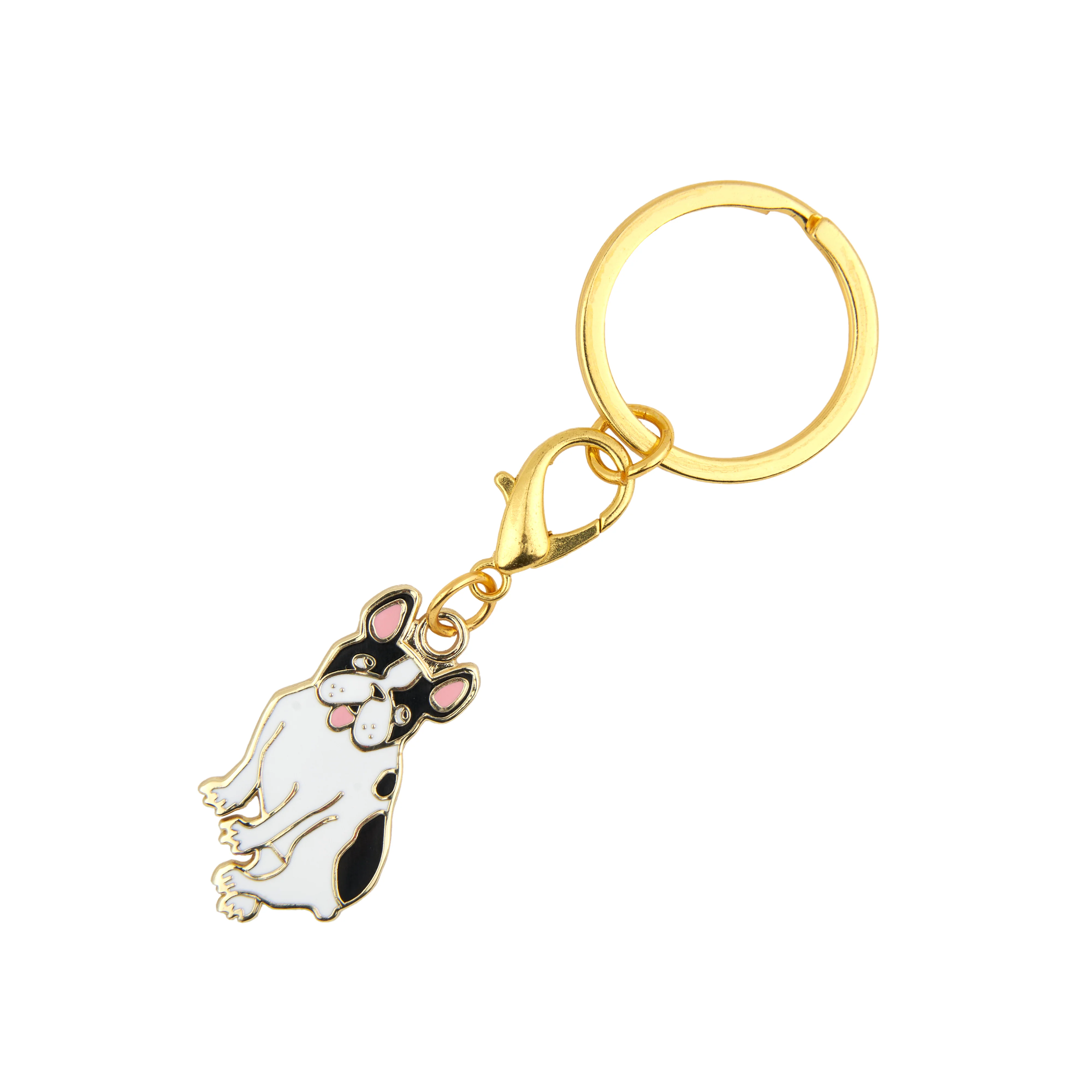 Porte-clé - Médaille Bouledogue - Image 7